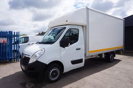 VAUXHALL MOVANO 2.3CDTI 3500 L3 LUTON BOX TAIL LIFT EU5