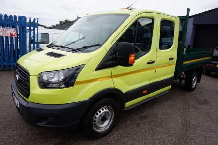 FORD TRANSIT 2.0ECOBLUE LWB D/CAB 7 SEAT TIPPER EU6