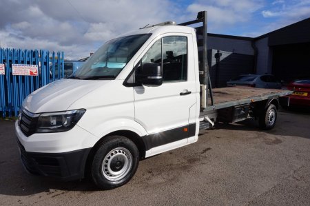 VOLKSWAGEN CRAFTER 2.0TDI CR35 STARTLINE FLATBED EURO6