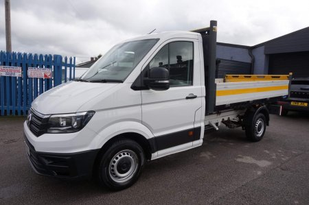 VOLKSWAGEN CRAFTER 2.0TDI CR35 L2 MWB TIPPER 138BHP EURO6