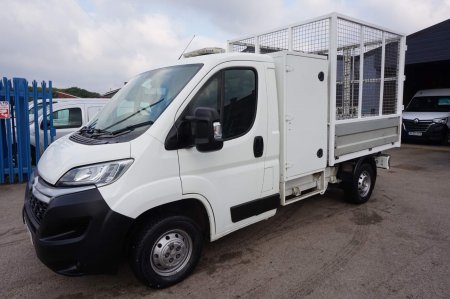 CITROEN RELAY 2.0BLUEHDI L2 MWB CAGE TIPPER 129BHP EU6