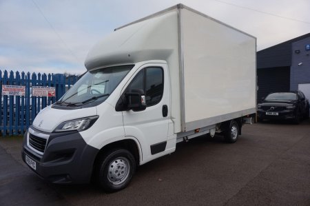 PEUGEOT BOXER 2.2HDI L3 LWB CHASSIS LUTON BOX EURO5