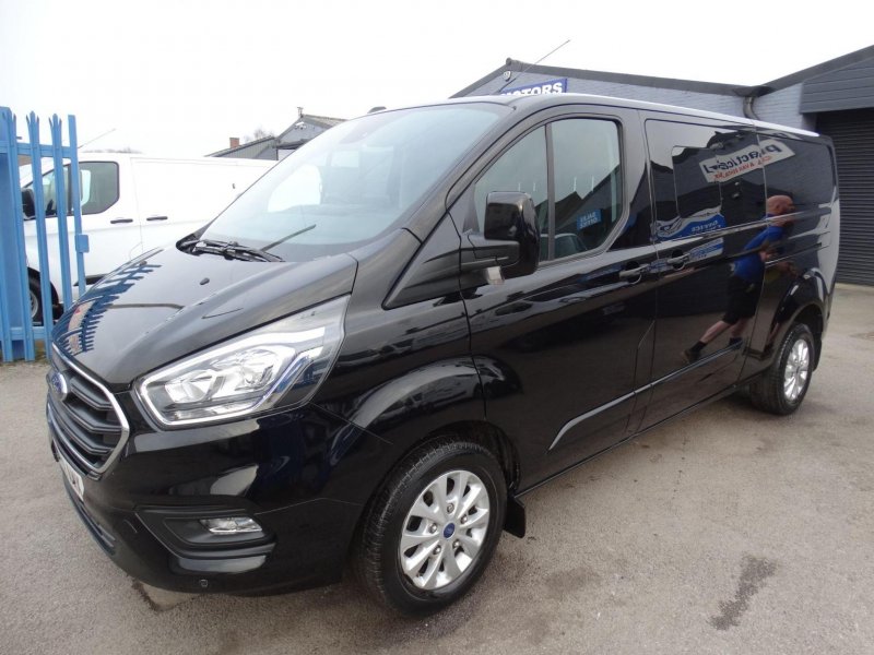 FORD TRANSIT CUSTOM 2.0 320 EcoBlue Limited Crew Van Auto L2 H1 Euro 6 5dr